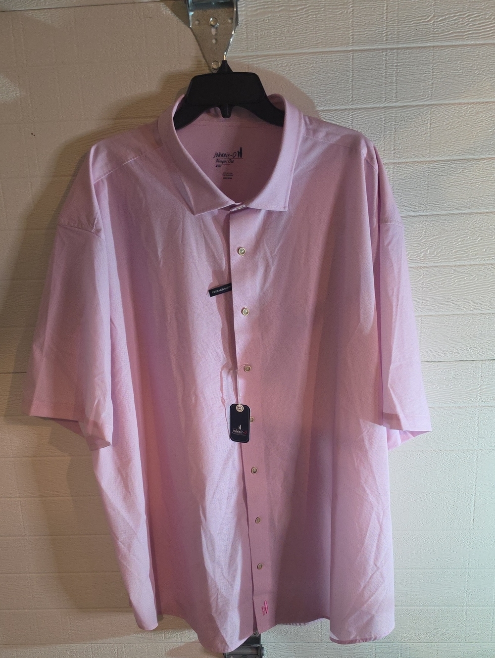 Johnnie-O Hanging Out Tweener Button-Down Shirt Petal 4xb